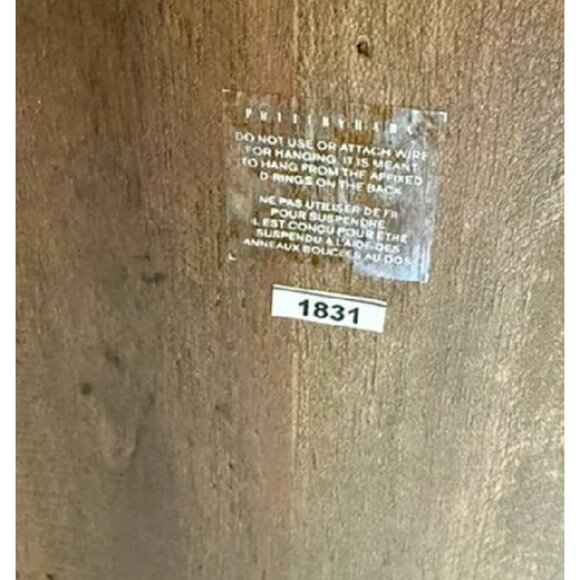 NEW 30" H Pottery Barn Red Painted Wood JOY Weathered Christmas Wall Sign - Picture 6 of 6